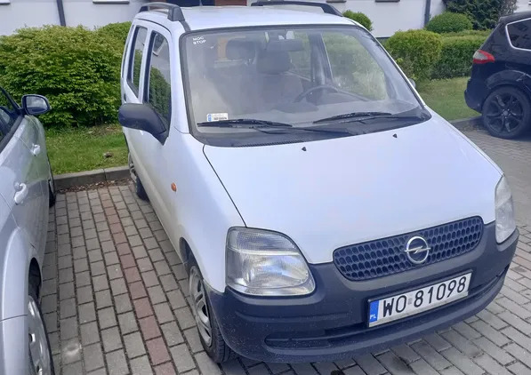 mazowieckie Opel Agila cena 3900 przebieg: 79000, rok produkcji 2001 z Ostrołęka